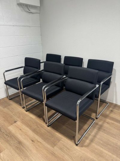 ライオンNo.1510シリーズ ミーティングチェア６脚セット 商品画像1