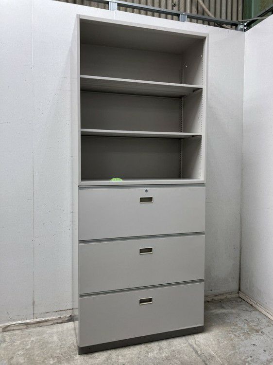 イトーキシンラインシリーズ オープンラテラル上下書庫 商品画像1