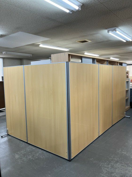 5連L型パーテーション 商品画像1