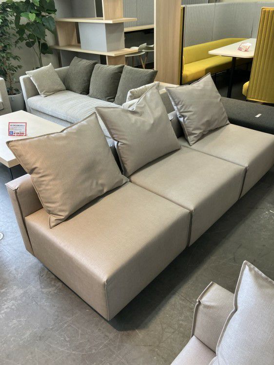 相合家具ロビーチェア3点セット 商品画像1