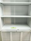 ウチダ（内田洋行）HS(ハイパーストレージ)シリーズ 両開きクリアケース上下書庫 商品画像5