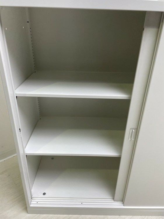 オカムラレクトラインシリーズ ガラススライド上下書庫 商品画像7