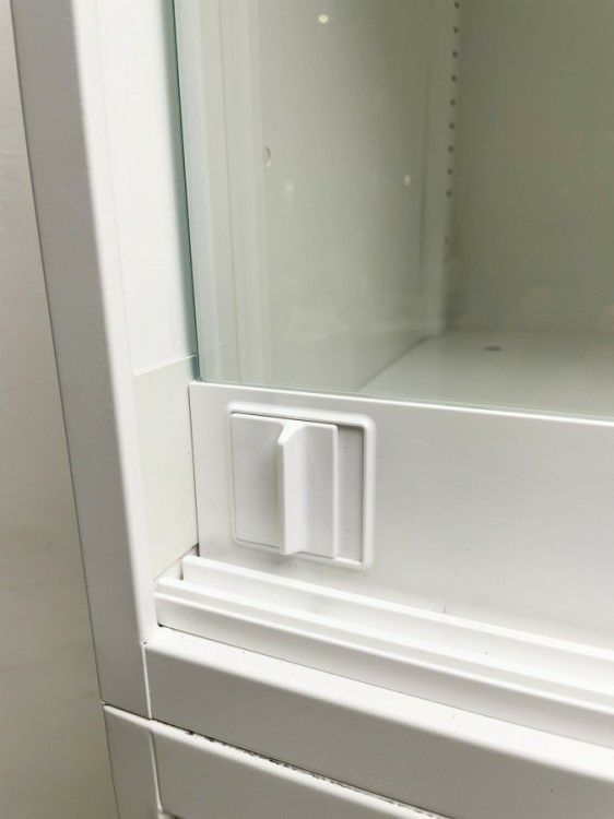 オカムラレクトラインシリーズ ガラススライド上下書庫 商品画像9