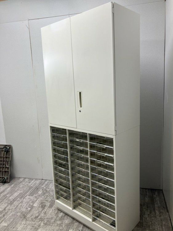 DSKデリカウォールVシリーズ A4クリアケース・両開き上下書庫 商品画像2