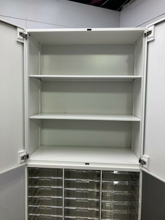 DSKデリカウォールVシリーズ A4クリアケース・両開き上下書庫 商品画像3