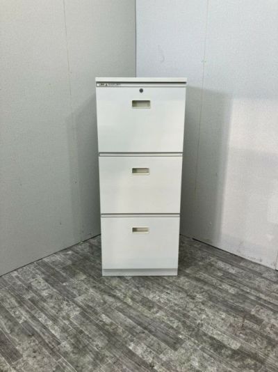 イトーキシンラインシリーズ 天板付3段キャビネット 商品画像1