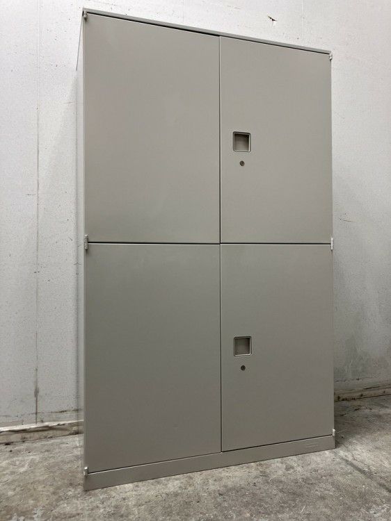 オカムラレクトラインシリーズ 両開き上下書庫 商品画像1