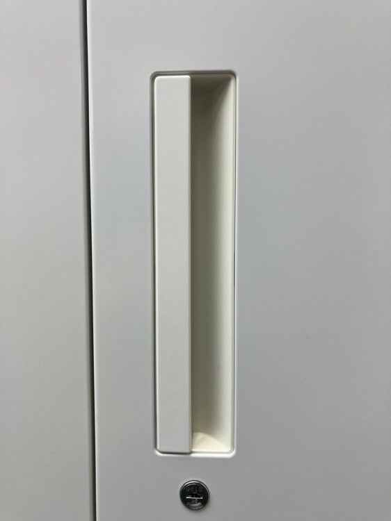 ウチダ（内田洋行）HS(ハイパーストレージ)シリーズ 両開きクリアケース上下書庫 商品画像2