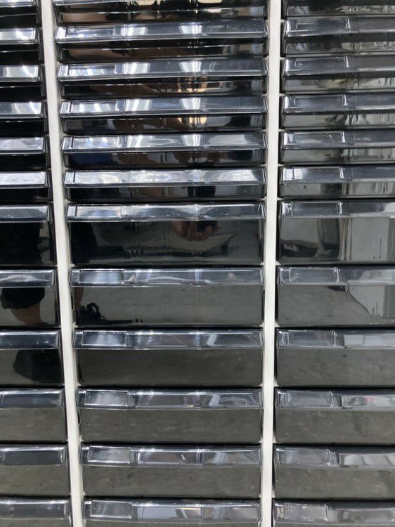 ウチダ（内田洋行）HS(ハイパーストレージ)シリーズ 両開きクリアケース上下書庫 商品画像5