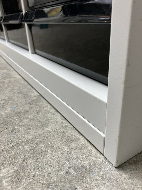 ウチダ（内田洋行）HS(ハイパーストレージ)シリーズ 両開きクリアケース上下書庫 商品画像8