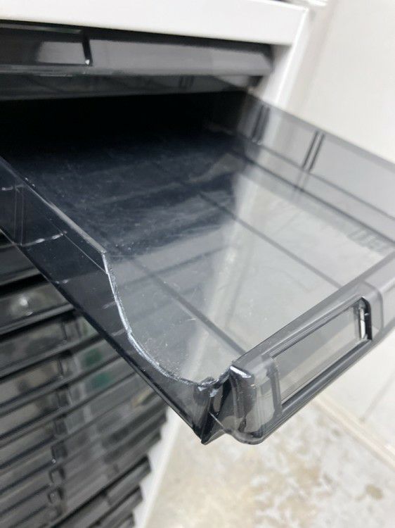 ウチダ（内田洋行）HS(ハイパーストレージ)シリーズ 両開きクリアケース上下書庫 商品画像11