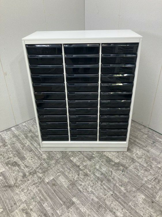 ウチダ（内田洋行）HS(ハイパーストレージ)シリーズ 天板付クリアケース書庫 商品画像1