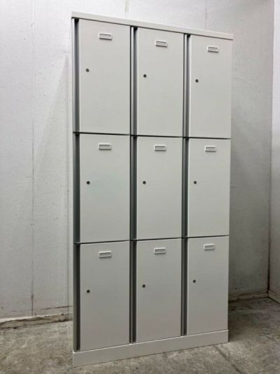オカムラ9人用ロッカー 商品画像1