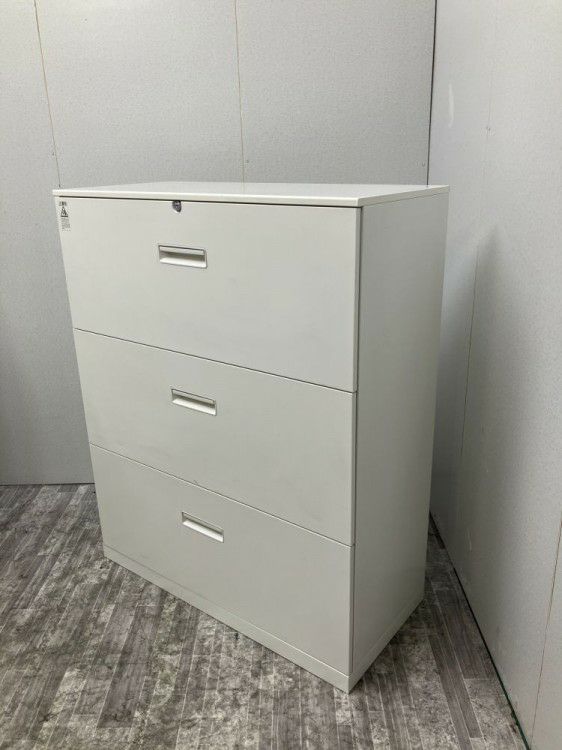 ナイキ天板付3段ラテラル書庫 商品画像2