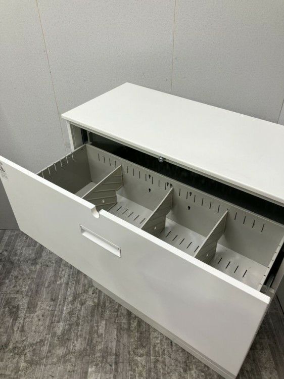 ナイキ天板付3段ラテラル書庫 商品画像4