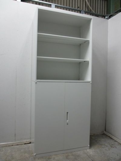 ナイキ CW型シリーズ オープン両開き上下書庫