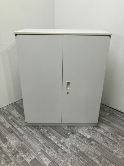 引取限定　ウチダ　上下両開書庫　ハイパーストレージ　34-0722-2 内田洋行 ハイパーストレージ HS 両開き書庫 上置き W900×D450