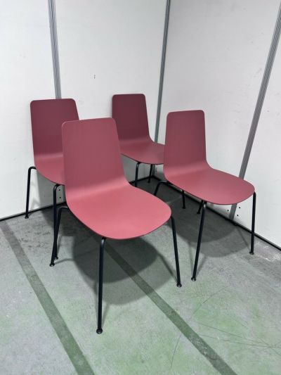 コクヨ ミケットシリーズ スタッキングチェア 4脚セット