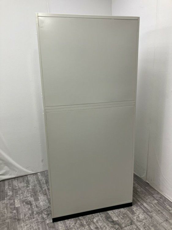 井上金庫引違い・ガラス引違い上下書庫	 商品画像6