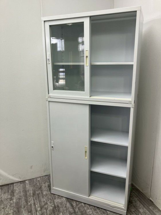引違い・ガラス引違い上下書庫 商品画像5