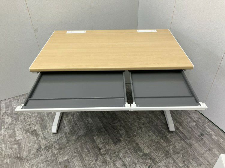 トヨスチール1100平デスク+ワゴンセット 商品画像3