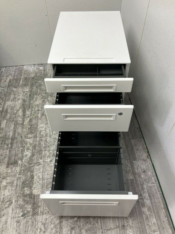 トヨスチール1100平デスク+ワゴンセット 商品画像7