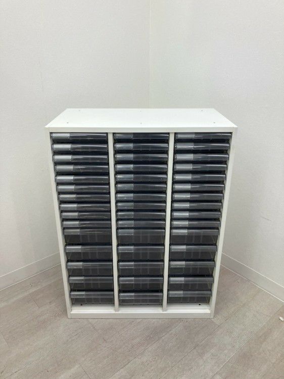 オカムラレクトラインシリーズ クリアトレーキャビネット 商品画像1