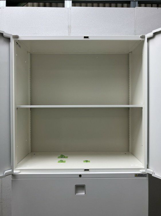 オカムラレクトラインシリーズ 両開きラテラル上下書庫 商品画像3