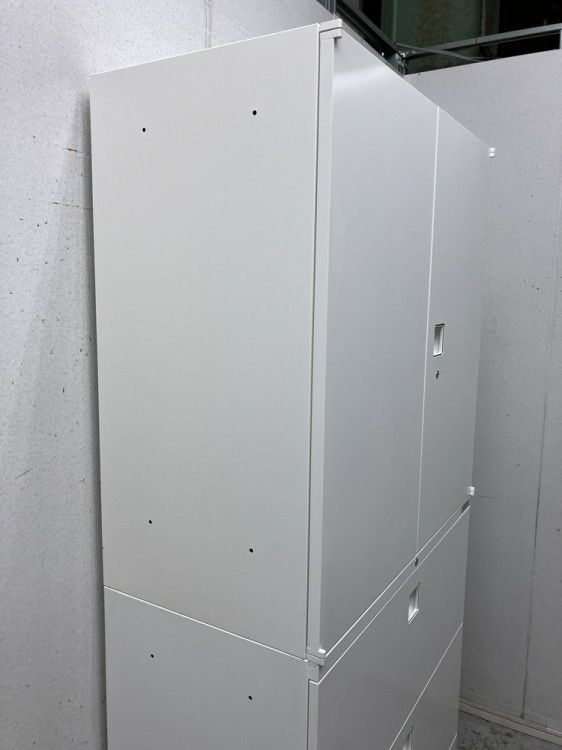 オカムラレクトラインシリーズ 両開きラテラル上下書庫 商品画像7