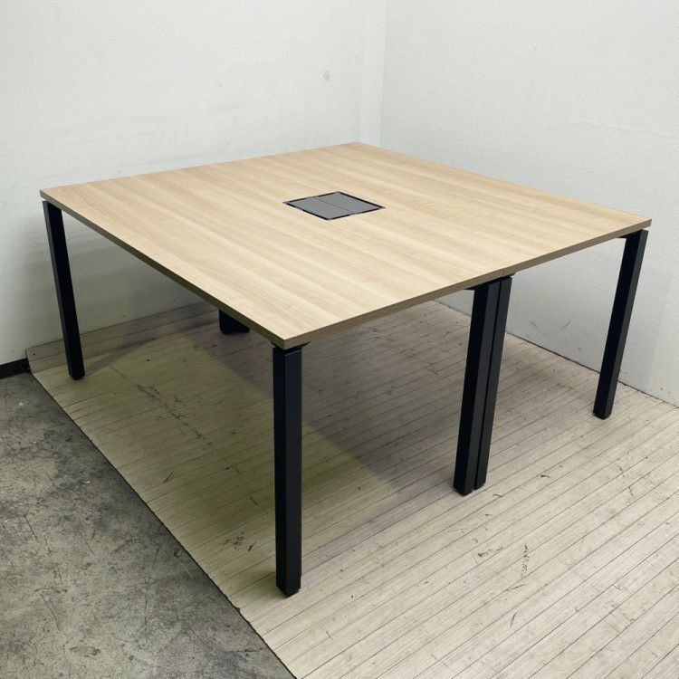 コクヨワークフィットシリーズ 1400平デスク2台セット 商品画像1