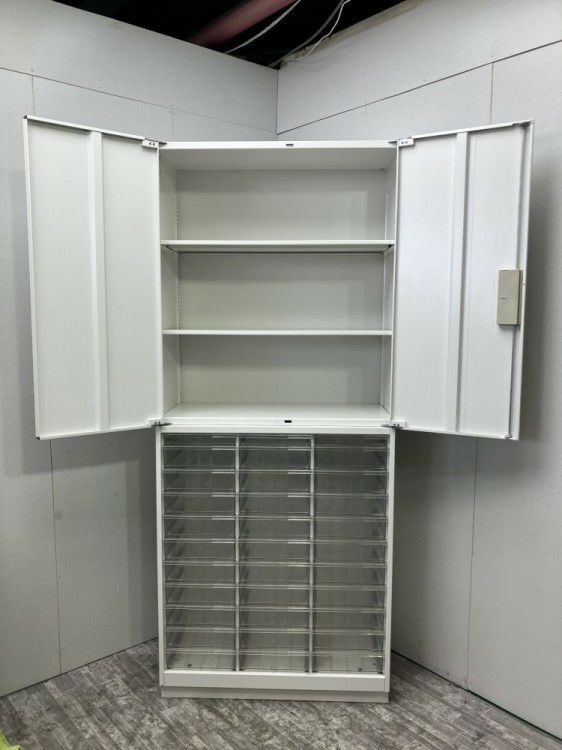 イトーキシンラインシリーズ A4クリアケース・両開き上下書庫 商品画像4