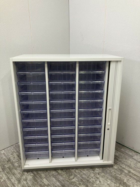 プラスL6シリーズ シャッター扉付A4クリアケース書庫 商品画像1