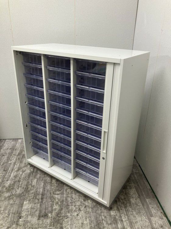 プラスL6シリーズ シャッター扉付A4クリアケース書庫 商品画像2