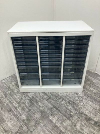 オカムラレクトラインシリーズ 天板付A4クリアケース書庫 商品画像1