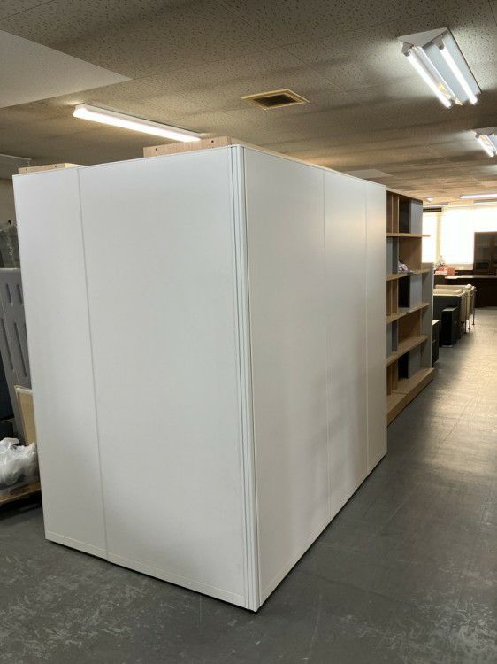 イトーキFZRシリーズ 5連L型パーテーション 商品画像1