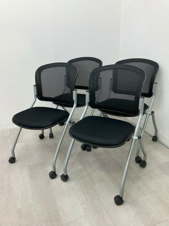 関家具ネスティングチェア4脚セット 商品画像1