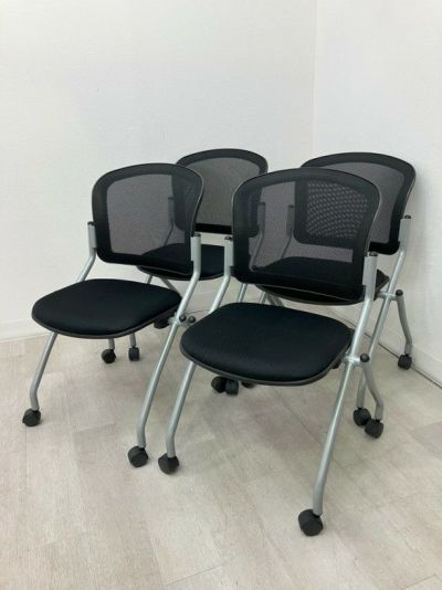 関家具ネスティングチェア4脚セット 商品画像1