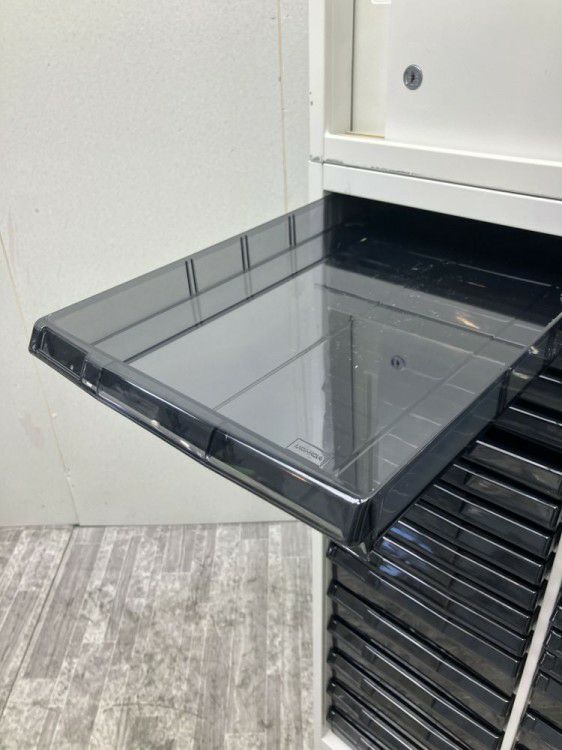 ウチダ（内田洋行）HS(ハイパーストレージ)シリーズ クリアケース・引違い上下書庫 商品画像7