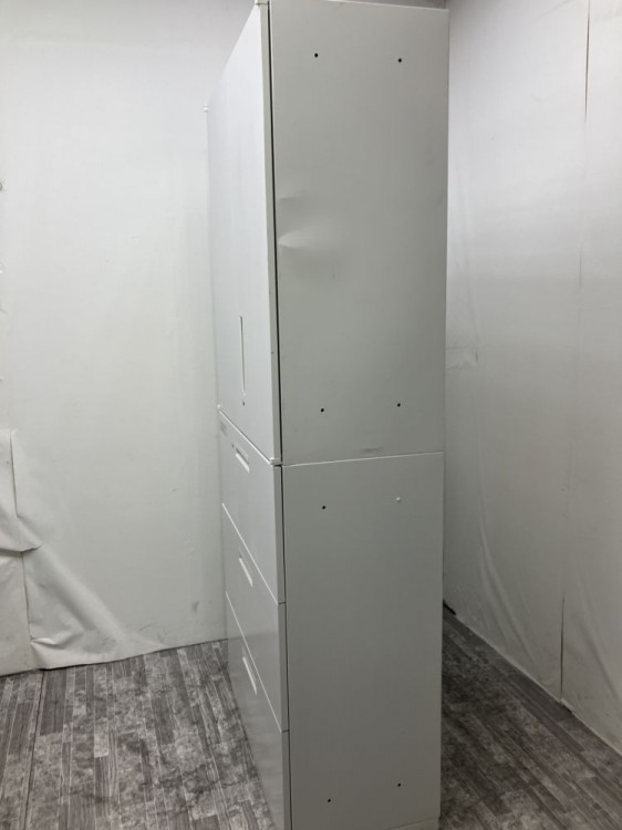 ウチダ（内田洋行）HS(ハイパーストレージ)シリーズ 3段ラテラル・両開き上下書庫 商品画像9