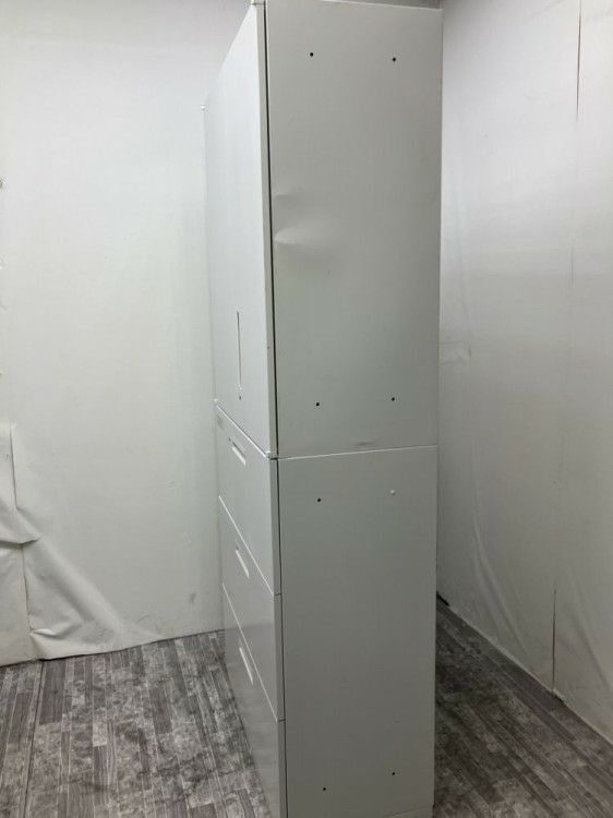 ウチダ（内田洋行）HS(ハイパーストレージ)シリーズ 3段ラテラル・両開き上下書庫 商品画像9