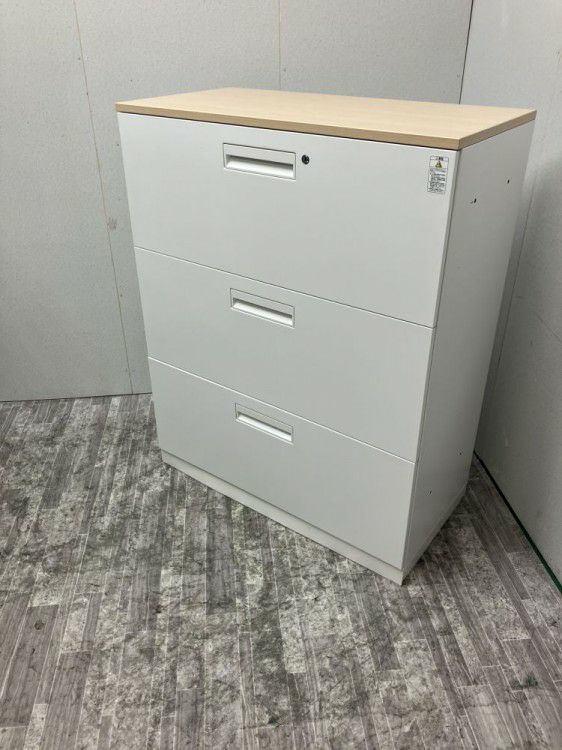 コクヨ天板付3段ラテラル書庫 商品画像2