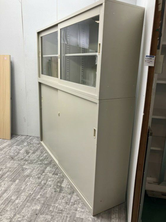 SEIKO FAMILY（生興） ガラス引違い・引違い上下書庫 商品画像2