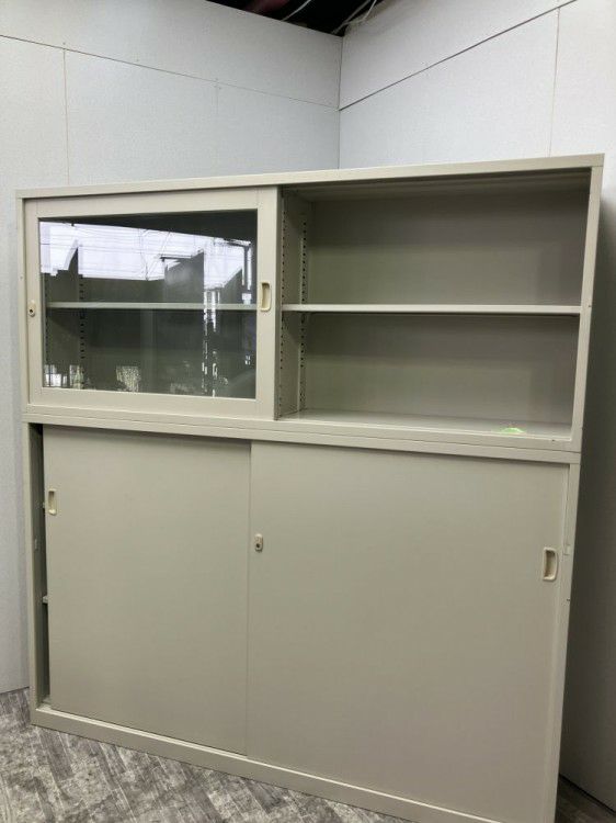 SEIKO FAMILY（生興） ガラス引違い・引違い上下書庫 商品画像3