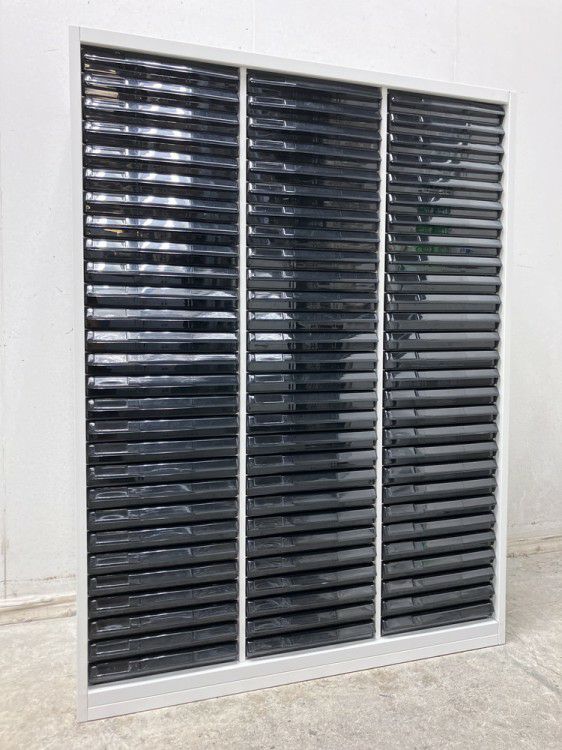 ウチダ（内田洋行）HS(ハイパーストレージ)シリーズ クリアトレーキャビネット 商品画像1