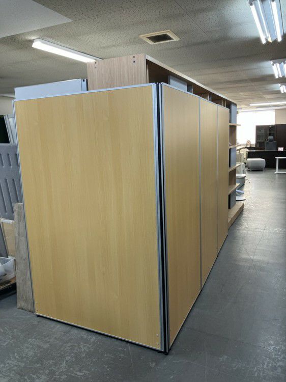 4連L型パーテーション 商品画像1
