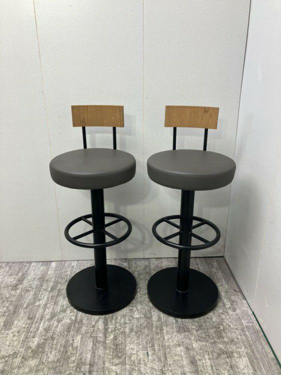 オカムラハイチェア2脚セット 商品画像2