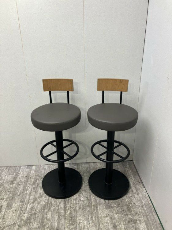 オカムラハイチェア2脚セット 商品画像3