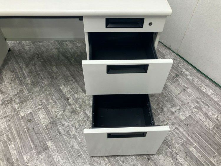 プラスフラットラインシリーズ 1200片袖デスク 商品画像5