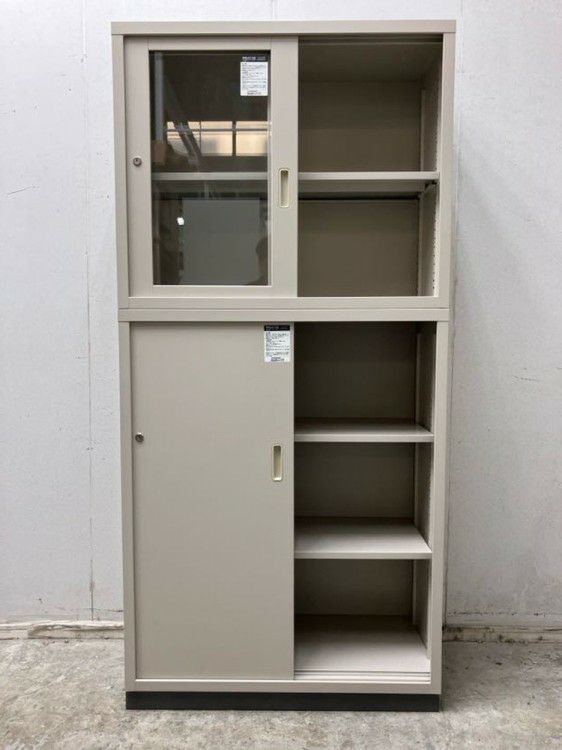 コクヨガラススライド上下書庫 商品画像3