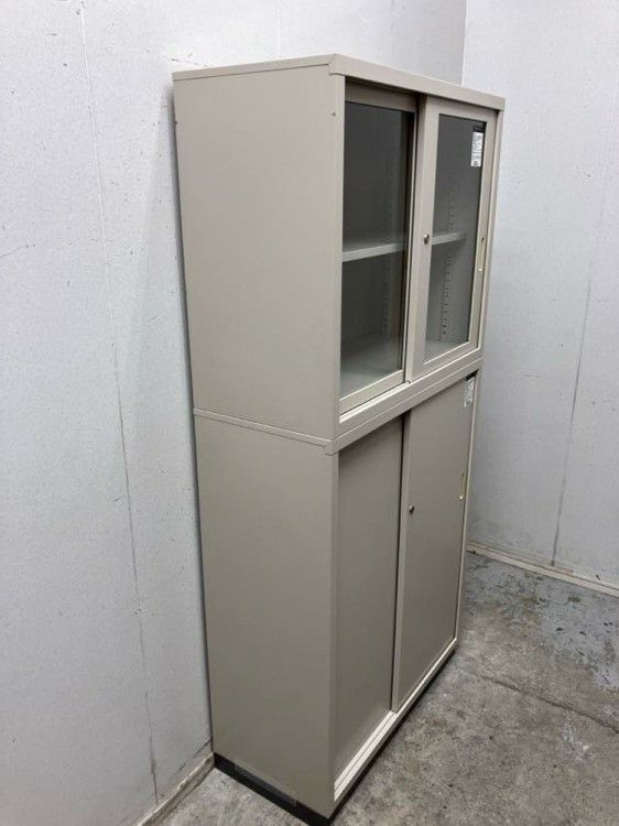 コクヨガラススライド上下書庫 商品画像7